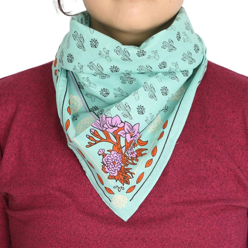 Lightweight Multicolored 22"x22" 6-Pack, 12-Pack and 48-Pack Bandana Set - Picture 2 of 7
